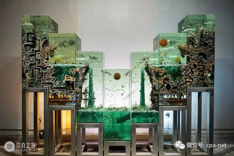 Dustin Yellin 安装的 Ketra Lighting 博文精选 中国公共艺术网 崇真艺客